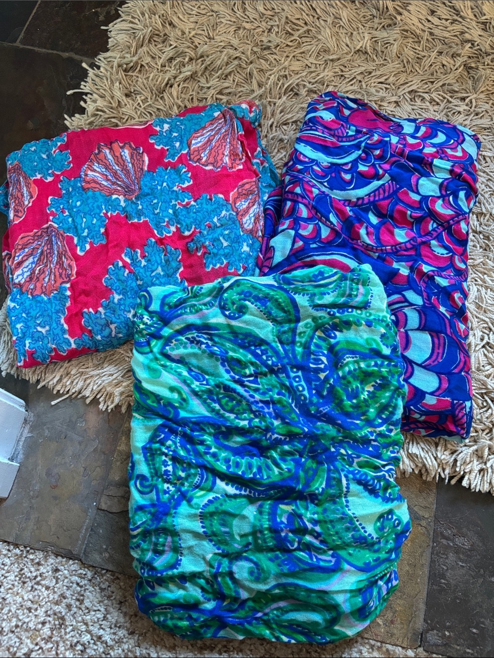 Lot of Lilly Pulitzer Infinity Scarves